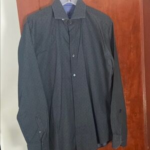 Bugatti Black Patterned Shirt